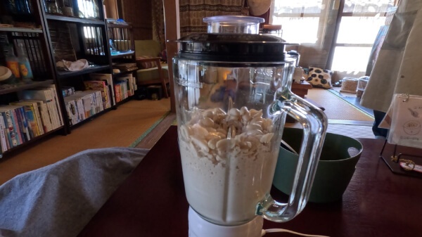 ジーマミー豆腐作り体験の材料