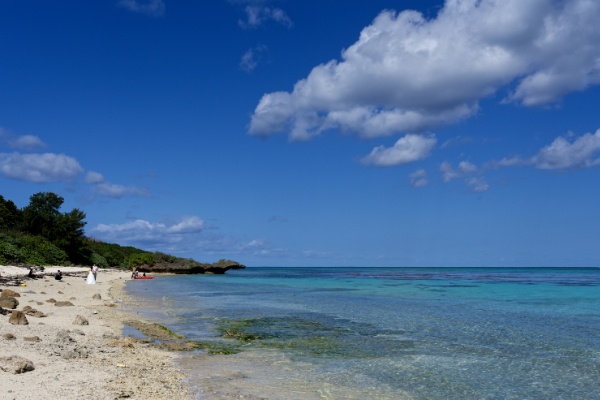 タバガーの海とウエディング撮影