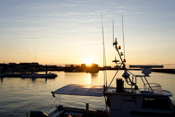 石垣島の朝焼け