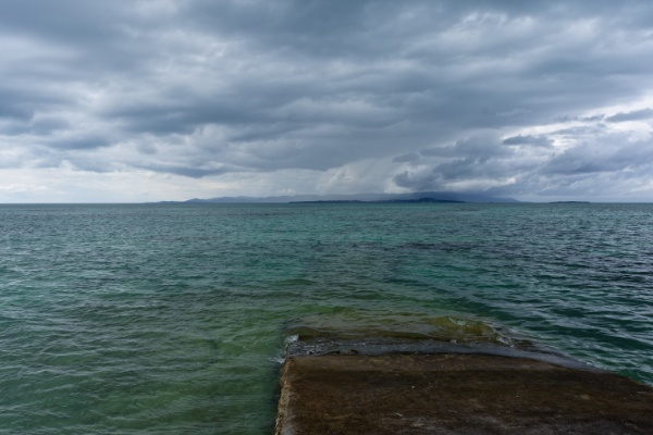 竹富島西桟橋の海